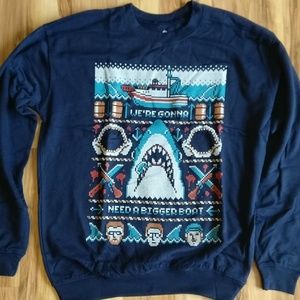 NWOT (Unisex) Jaws Sweater